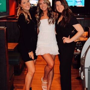 Black White House Black Market Dress